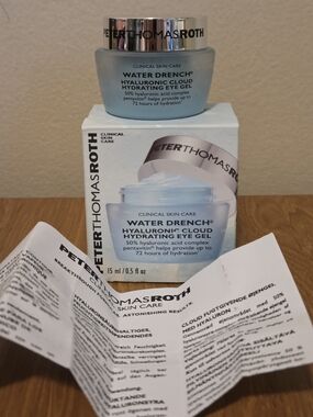 Peter Thomas Roth Water Drench Hyaluronic Cloud Hydrating Eye Gel - NEW IN BOX